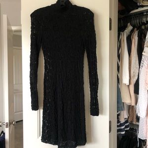 BCBG Generation lace turtleneck dress S